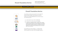 Desktop Screenshot of french-translations.com